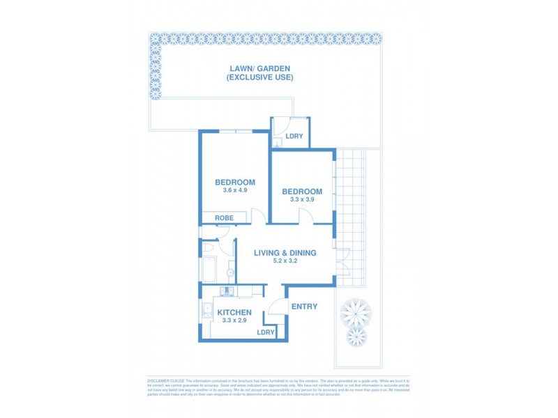 2/8 Ashley Street, Tamarama NSW 2026 Floorplan
