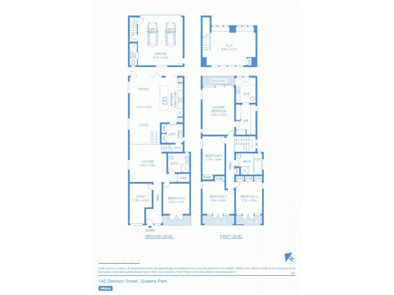 142 Denison Street, Queens Park NSW 2022 Floorplan