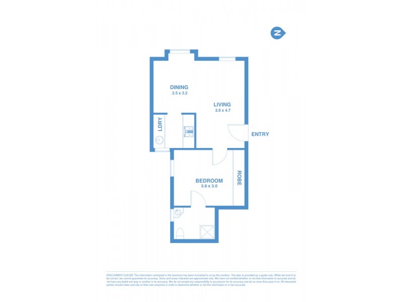5/2 Tusculum Street, Potts Point NSW 2011 Floorplan