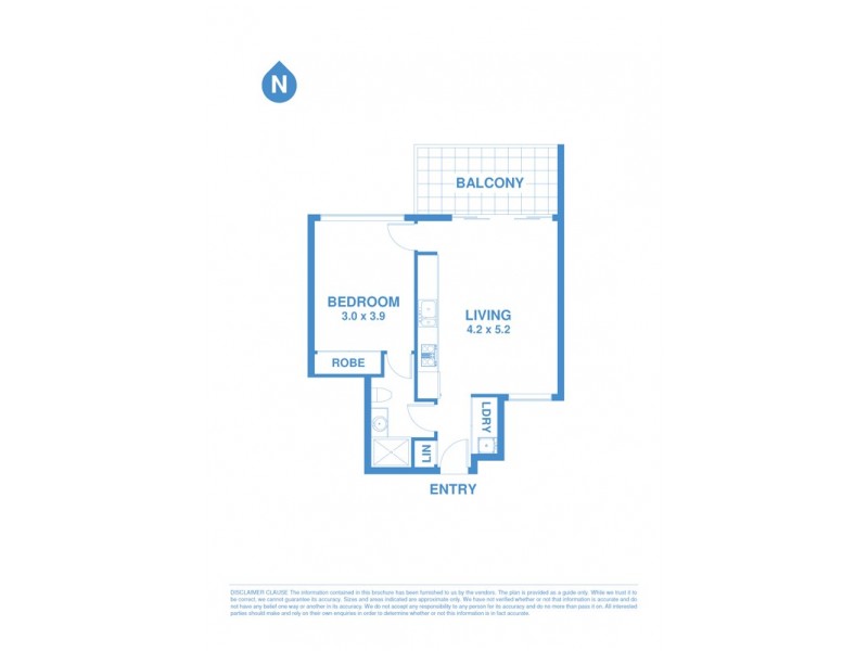 15/1-11 Murray Street, Waterloo NSW 2017 Floorplan