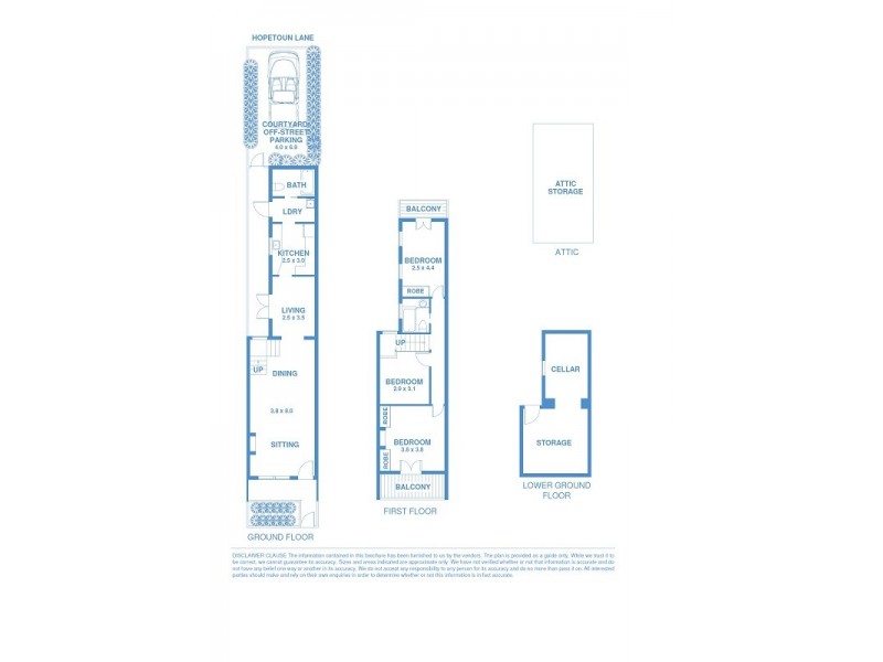 7 Hopetoun Street, Paddington NSW 2021 Floorplan