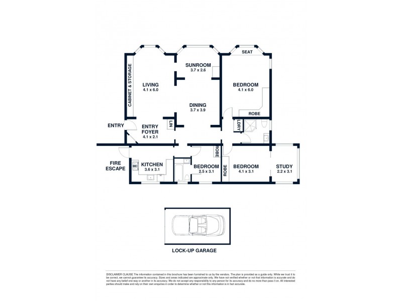 Apt.6 ‘Na-Nui’, 12 Wallaroy Rd, Woollahra NSW 2025 Floorplan