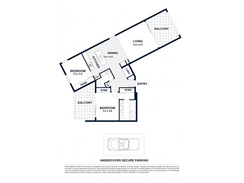 615/2 Neild Avenue, Rushcutters Bay NSW 2011 Floorplan
