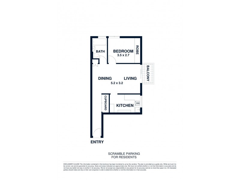 16/237 Underwood Street, Paddington NSW 2021 Floorplan