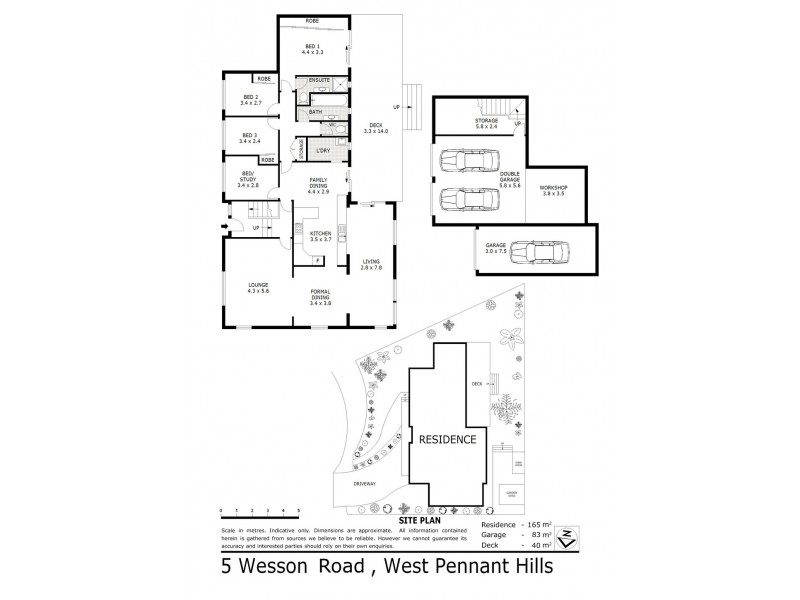 5 Wesson Road, West Pennant Hills NSW 2125 Floorplan