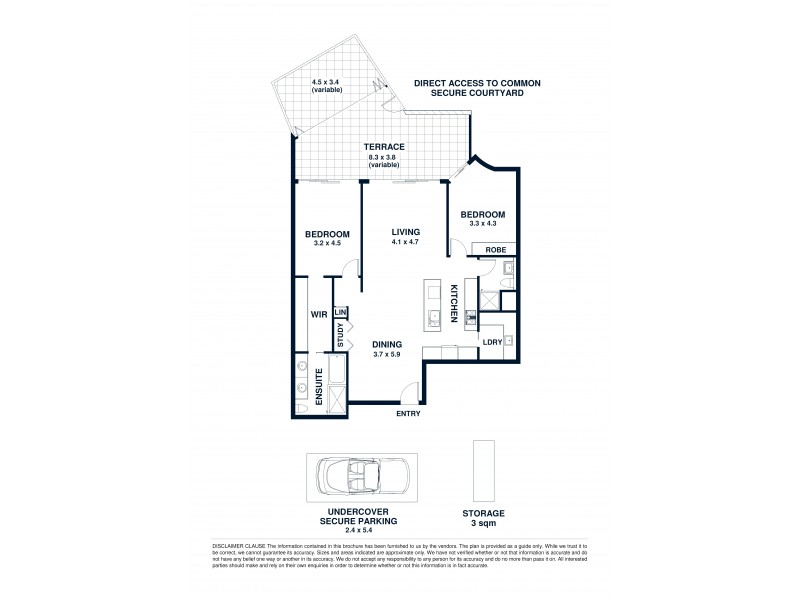 1106/12 Neild Avenue, Darlinghurst NSW 2010 Floorplan