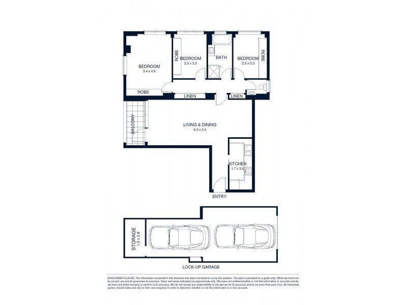 61/177 Bellevue Road, Bellevue Hill NSW 2023 Floorplan
