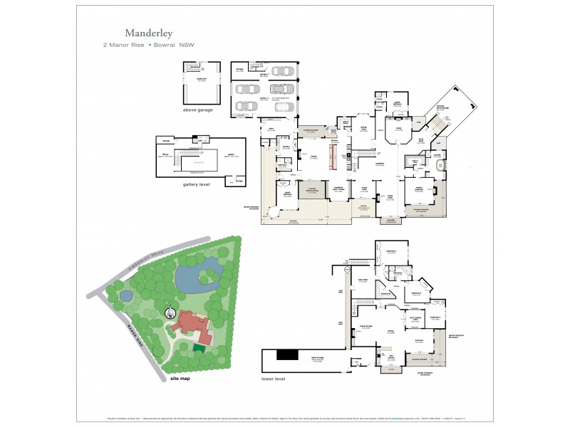 ‘Manderley’ 2 Manor Rise, Bowral NSW 2576 Floorplan