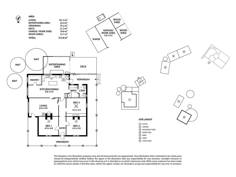 1395 Torrens Valley Road, Birdwood SA 5234 Floorplan