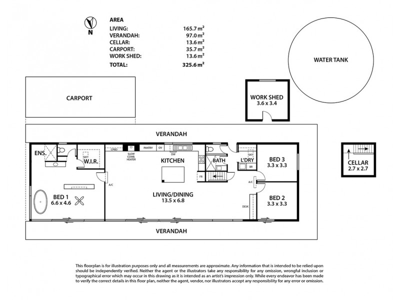 499 Mosquito Hill Road, Mount Compass SA 5210 Floorplan