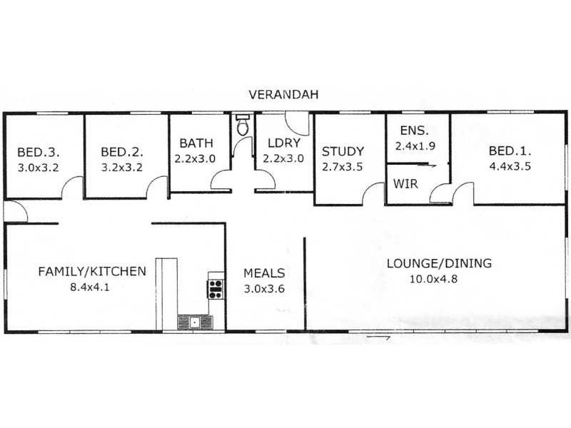 380 E Wattle Flat Road, Sandergrove SA 5255 Floorplan