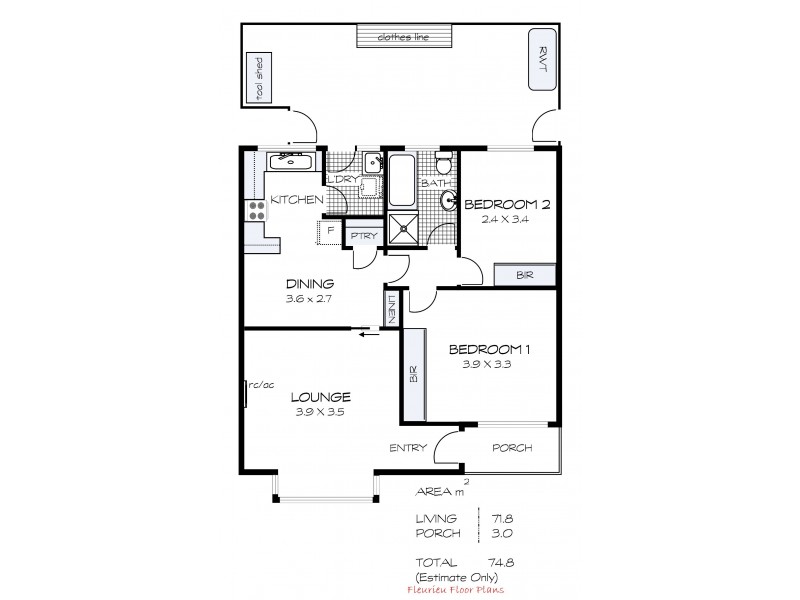 7/51 Victoria Street, Victor Harbor SA 5211 Floorplan