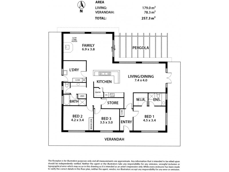193 Paris Creek Road, Paris Creek SA 5201 Floorplan