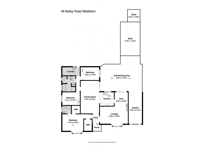 46 Bailey Road, Middleton SA 5213 Floorplan