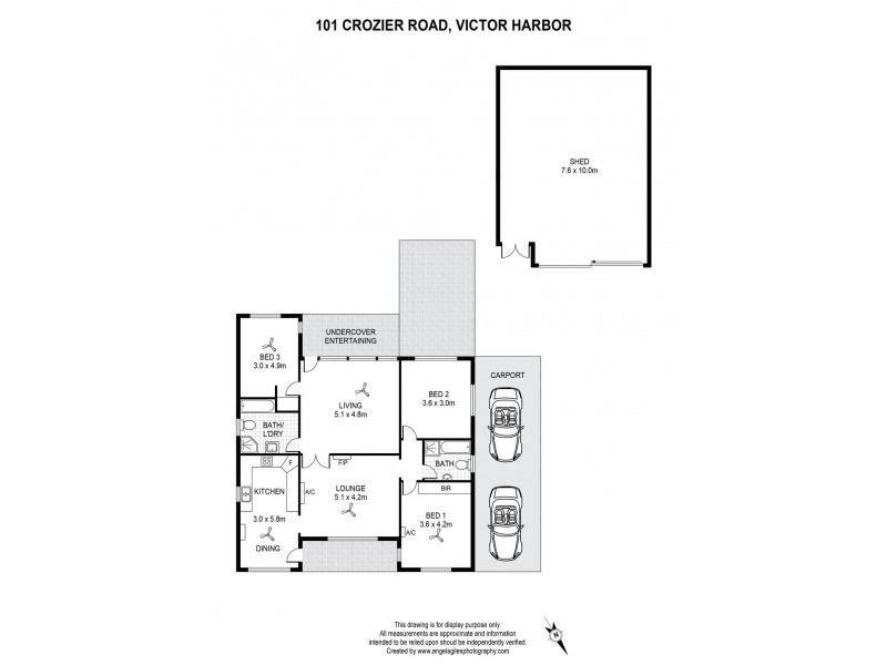 101 CROZIER ROAD, Victor Harbor SA 5211 Floorplan