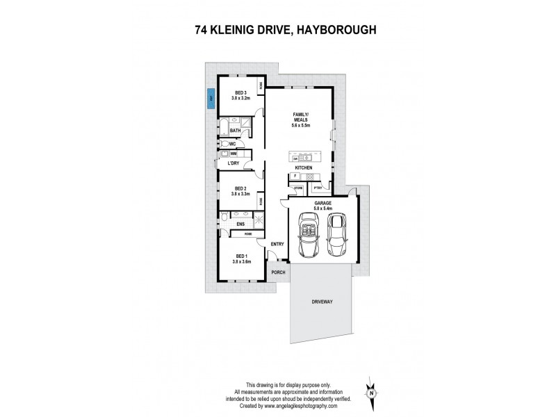 74 KLEINIG DRIVE, Hayborough SA 5211 Floorplan