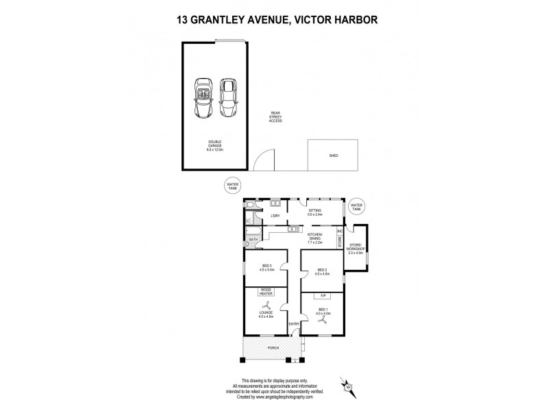 13 GRANTLEY AVENUE, Victor Harbor SA 5211 Floorplan