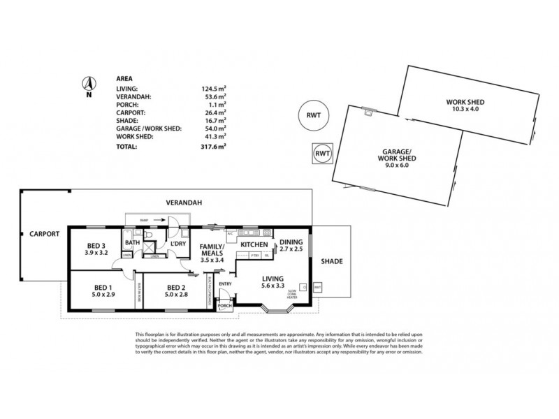 25 MANSE ROAD, Strathalbyn SA 5255 Floorplan