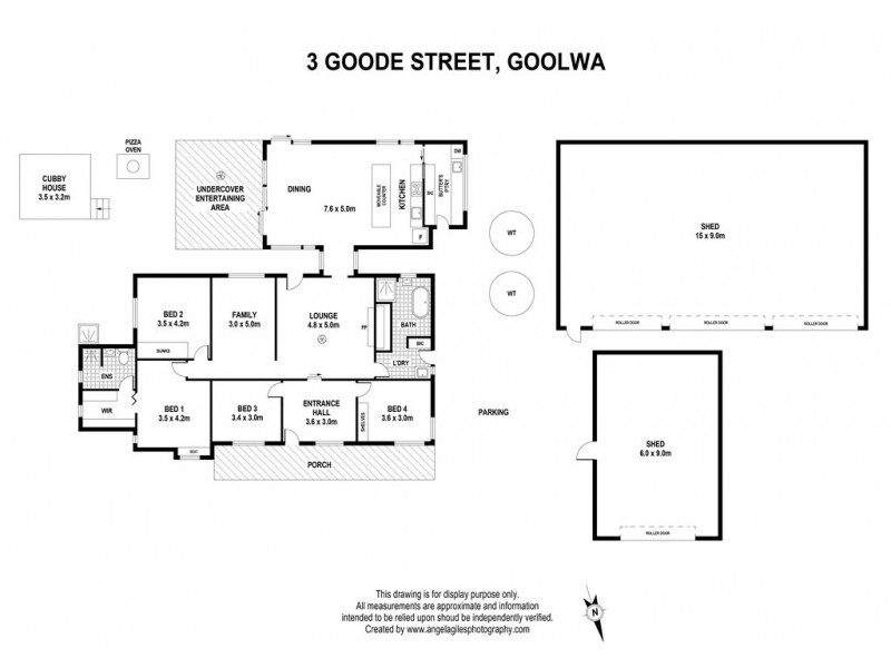 3 GOODE STREET, Goolwa SA 5214 Floorplan