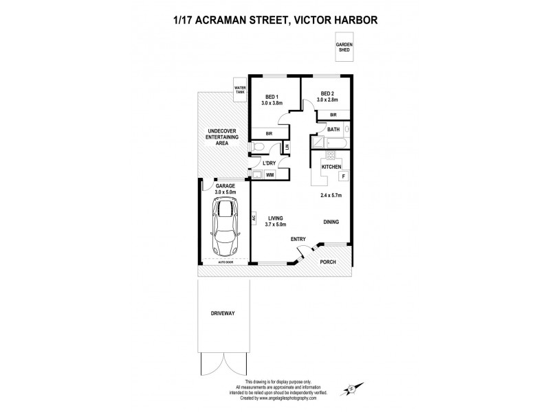 Unit 1 and 2 17 Acraman Street, Victor Harbor SA 5211 Floorplan