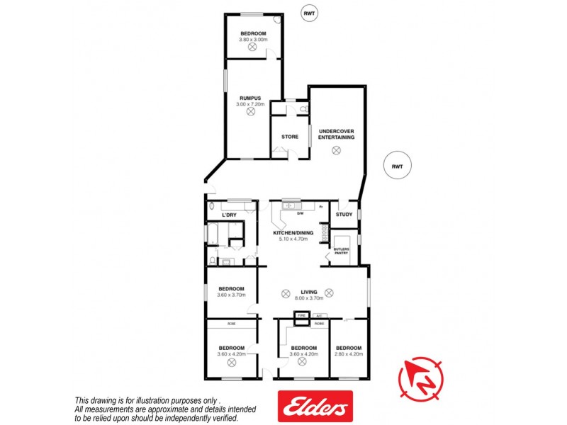 1784 Hindmarsh Tiers Road, Myponga SA 5202 Floorplan