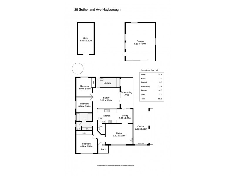 25 Sutherland Avenue, Hayborough SA 5211 Floorplan