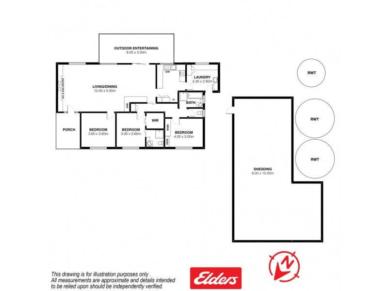 149 GREENHILLS ROAD, Lower Inman Valley SA 5211 Floorplan