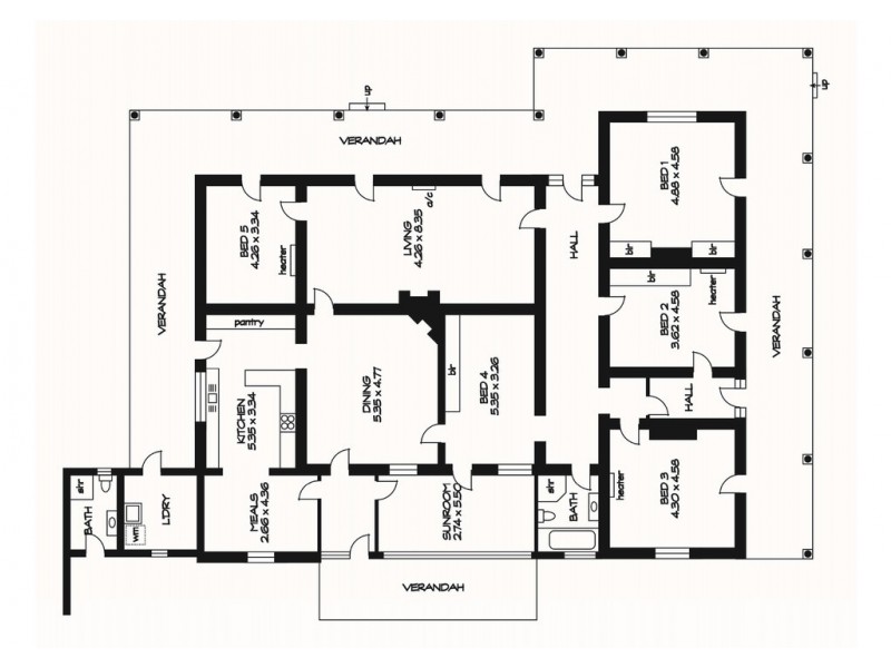 306 Lake Albert Road, Poltalloch SA 5259 Floorplan
