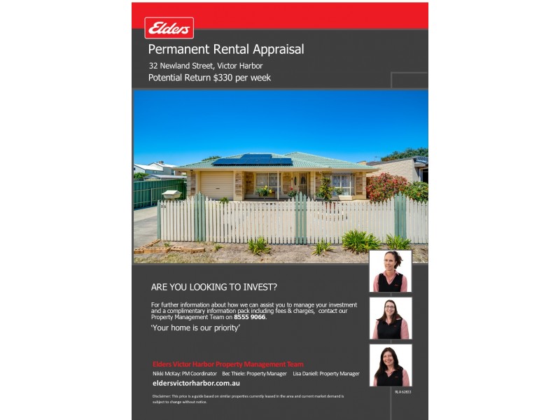 32 NEWLAND STREET, Victor Harbor SA 5211