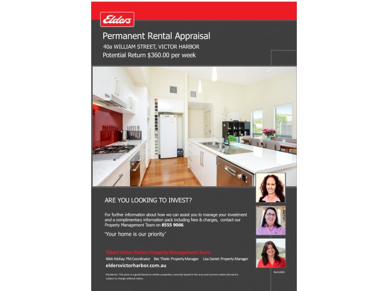 40a WILLIAM STREET, Victor Harbor SA 5211