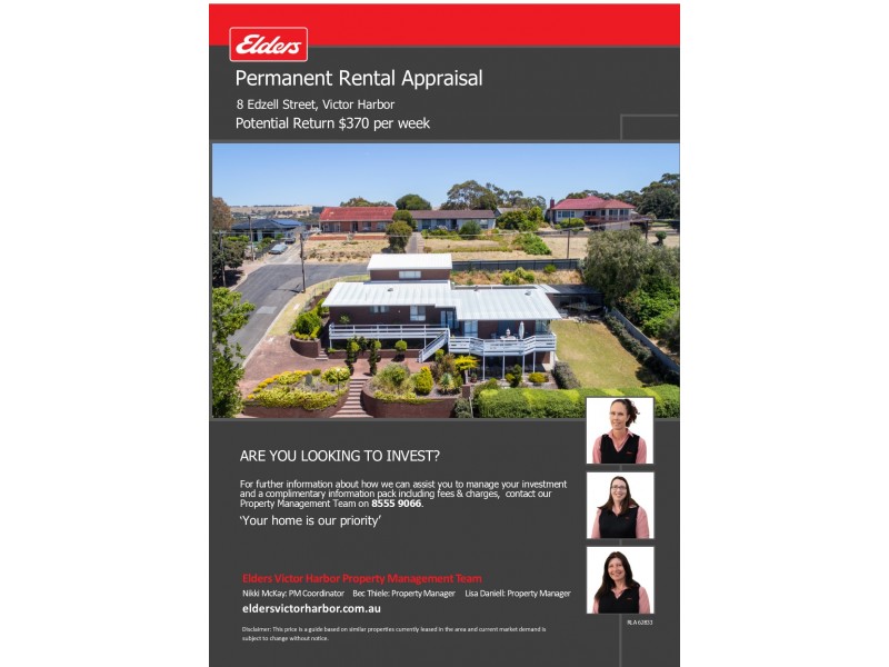8 EDZELL ROAD, Victor Harbor SA 5211
