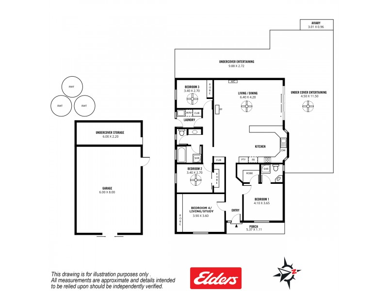 11 STONES FORD ROAD, Nangkita SA 5210 Floorplan