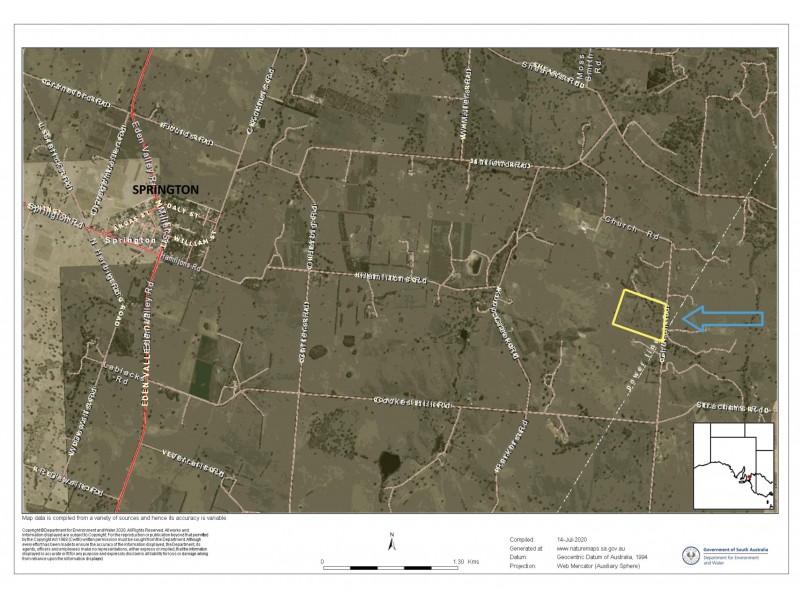 A3 Church Road, Springton SA 5235 Floorplan
