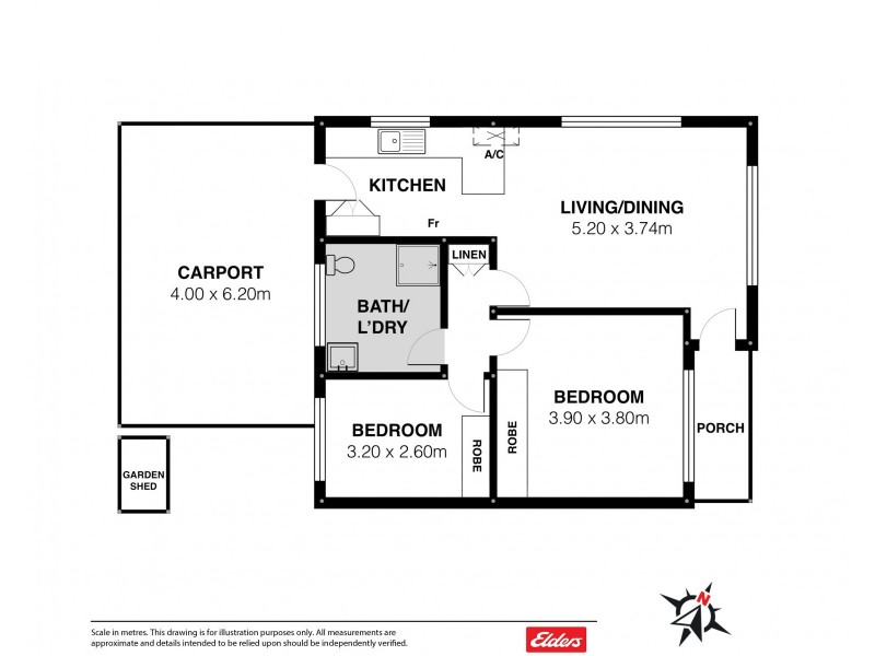 1 / 23 GILES STREET, Encounter Bay SA 5211 Floorplan
