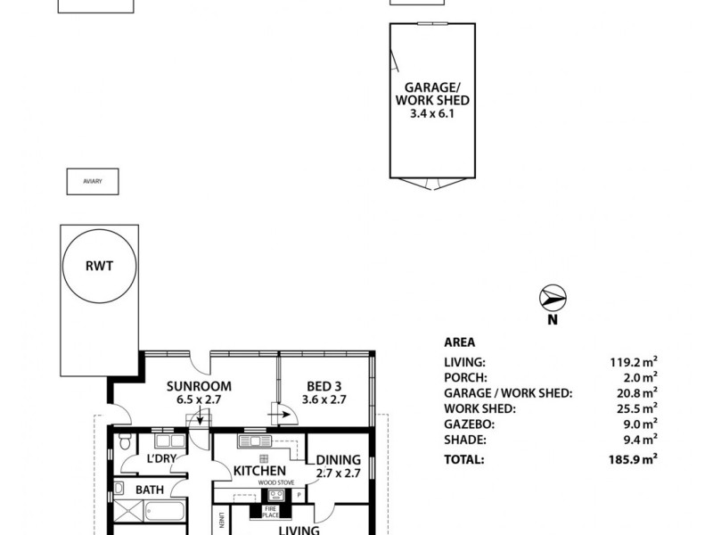 14 FRICK STREET, Lobethal SA 5241 Floorplan