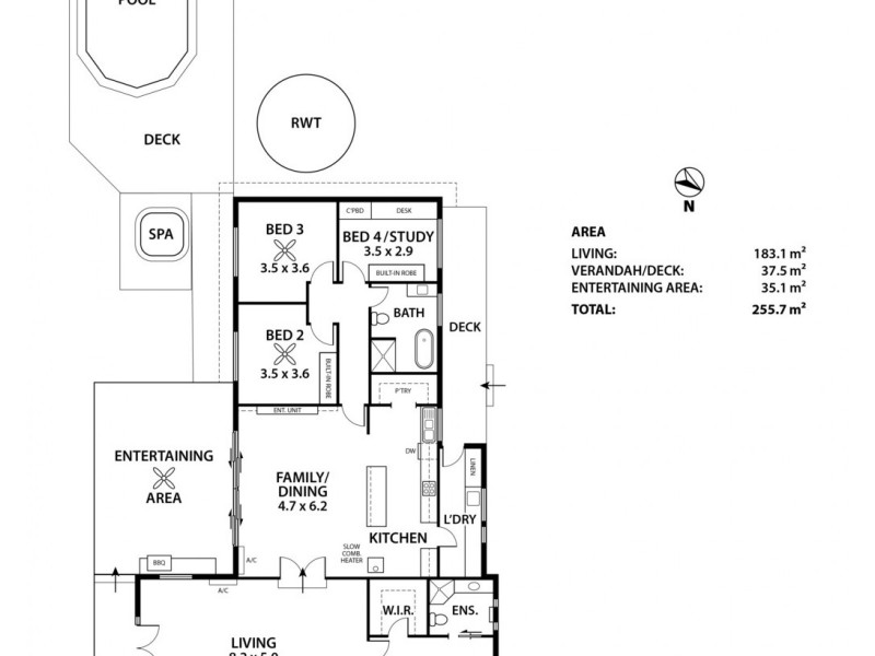 144 Sawpit Gully road, Nairne SA 5252 Floorplan