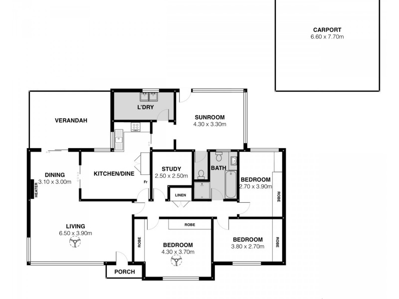 107 NORTH TERRACE, Port Elliot SA 5212 Floorplan