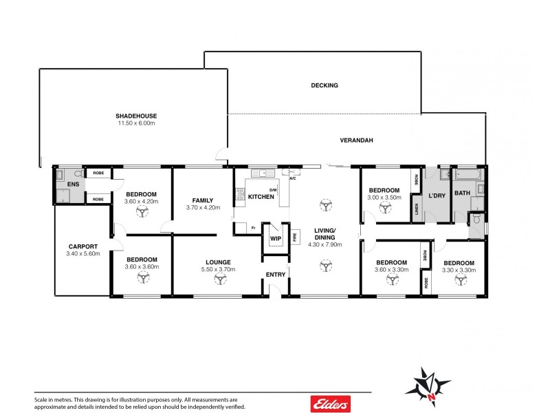 3454 Victor Harbor Road, Mount Jagged SA 5211 Floorplan