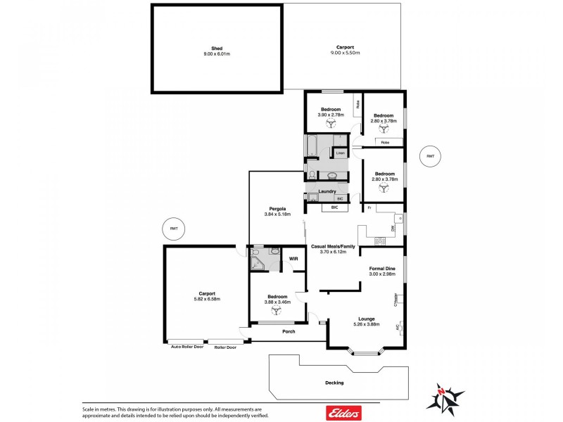 6 DWIAR ROAD, Victor Harbor SA 5211 Floorplan