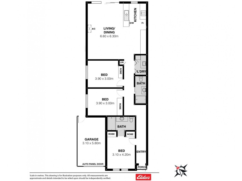 3/22 Farquhar St, Goolwa SA 5214 Floorplan