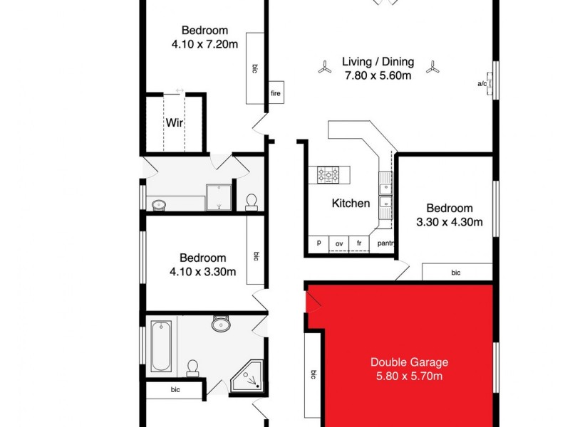 13 LAKESIDE CIRCUIT, Encounter Bay SA 5211 Floorplan