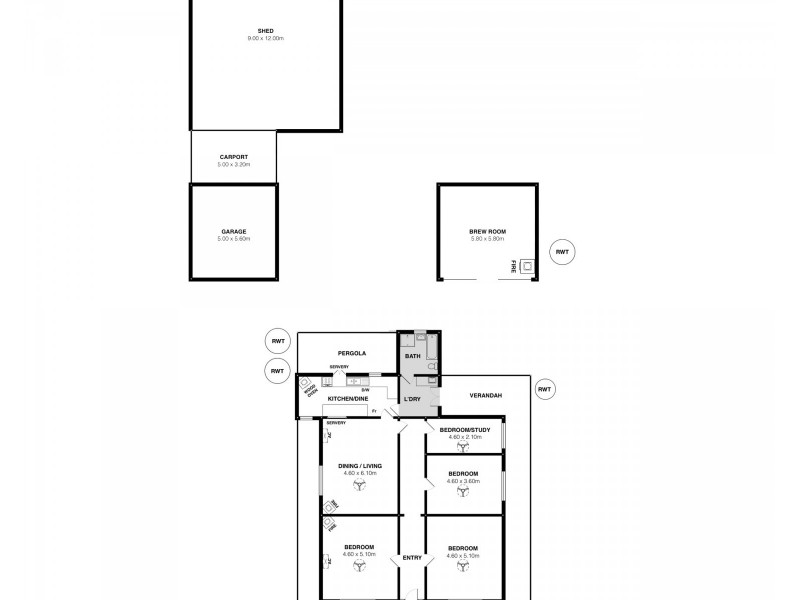 13 ADELAIDE ROAD, Palmer SA 5237 Floorplan