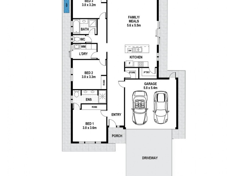 74 KLEINIG DRIVE, Hayborough SA 5211 Floorplan