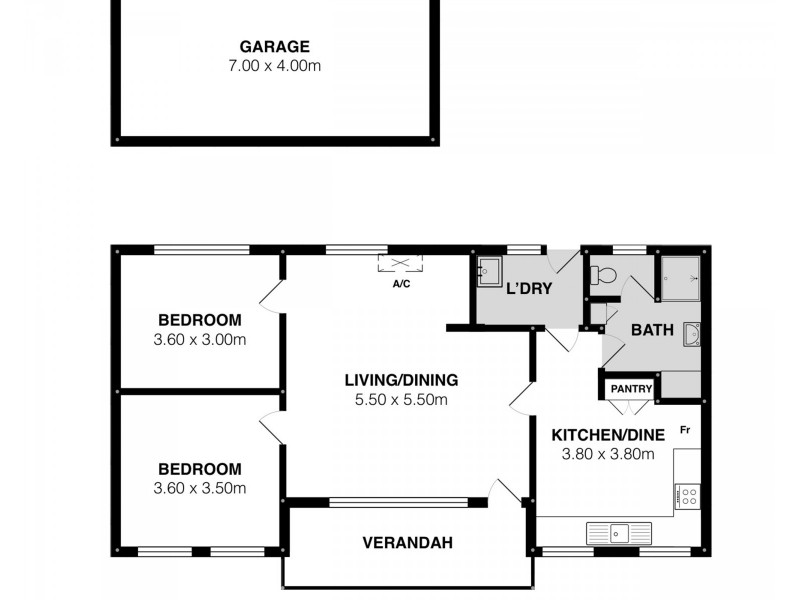 5 WATTLE DRIVE, Mccracken SA 5211 Floorplan