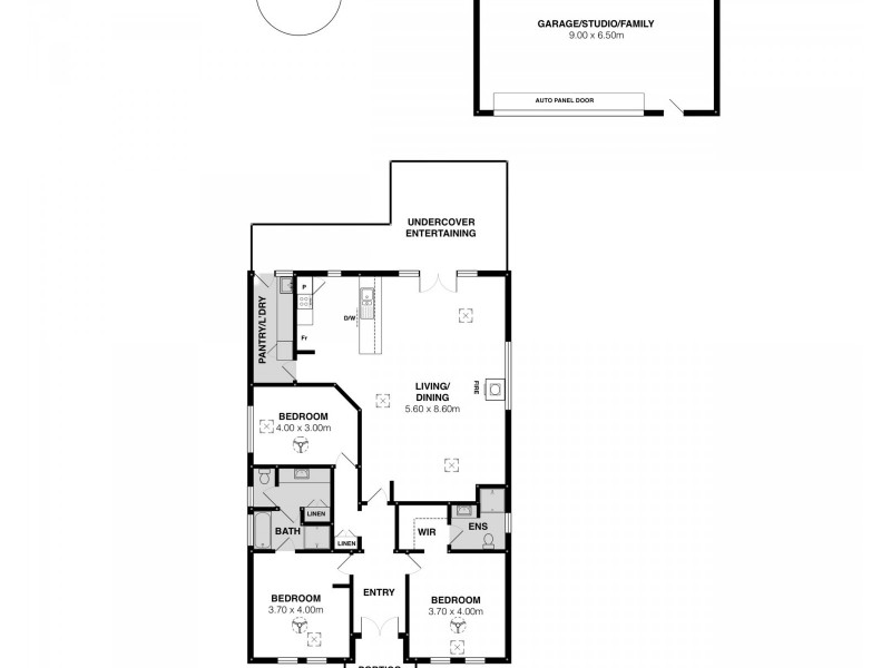 46 MCDONALD STREET, Milang SA 5256 Floorplan