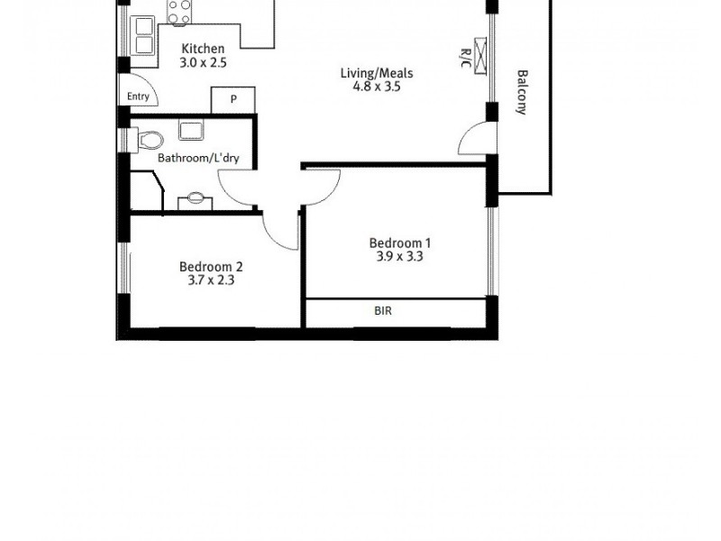 7/3 Church Street, Highgate SA 5063 Floorplan