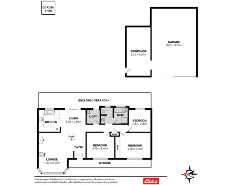 5 PARA AVENUE, Cape Jervis SA 5204 Floorplan