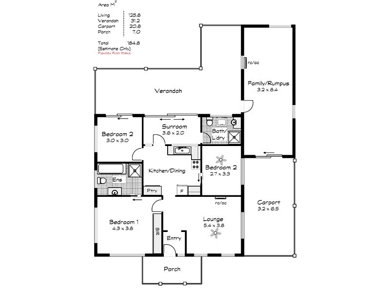 27 David Street, Mccracken SA 5211 Floorplan