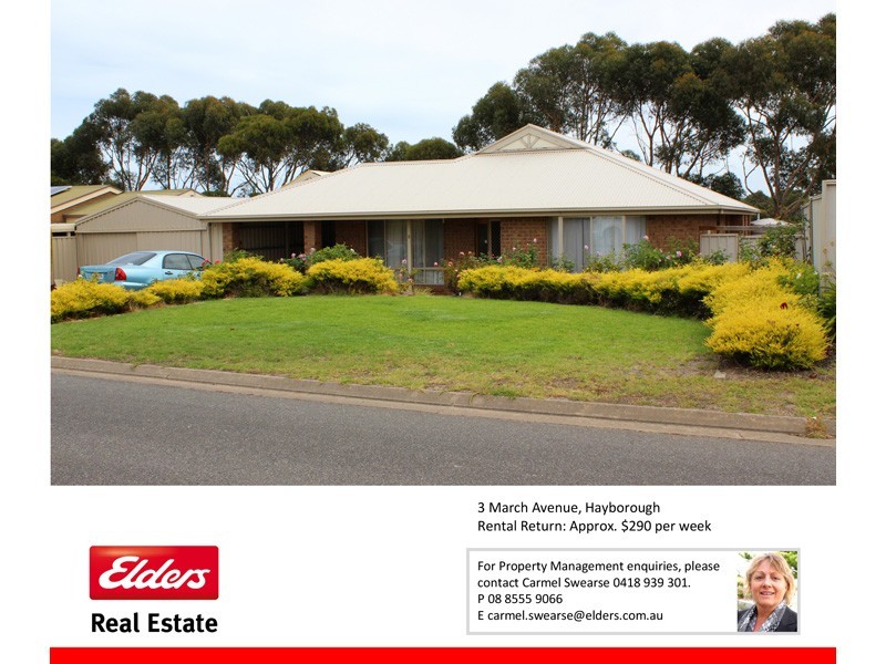 3 March Avenue, Hayborough SA 5211
