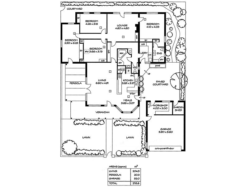 45 Newland Street, Victor Harbor SA 5211 Floorplan